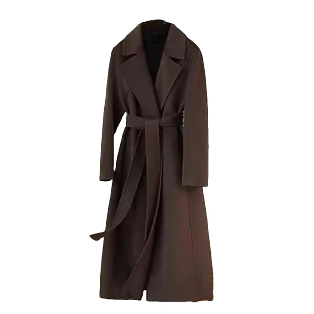 Amazon.com: Fjnbbiot Double Sided Wool Coat Women Autumn
